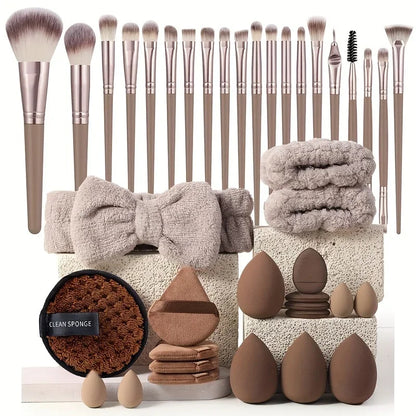 33-Piece Full Makeup Kit — Flawless Application & Easy Removal, All in One Set