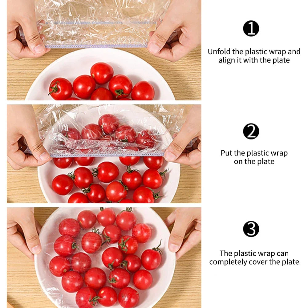 Colorful Elastic Food Covers — Keep Food Fresh, Look Great Doing It
