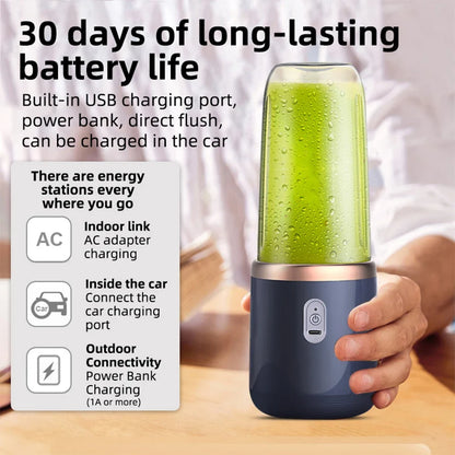Portable USB Blender — Fresh Smoothies Anywhere, Anytime