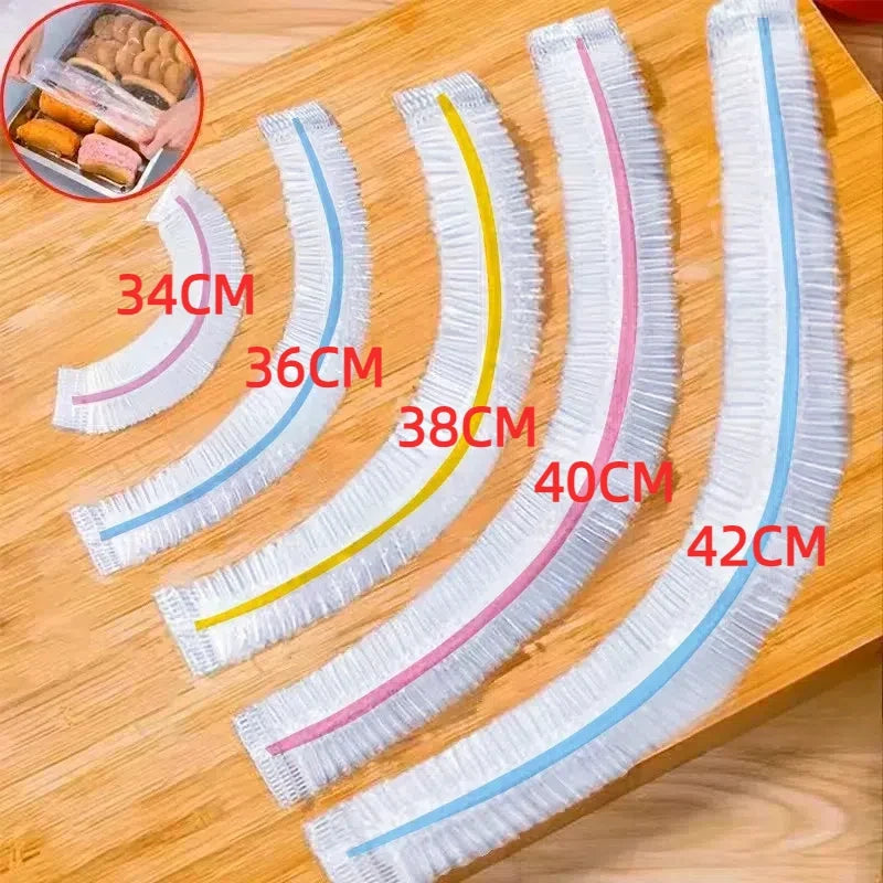 Colorful Elastic Food Covers — Keep Food Fresh, Look Great Doing It