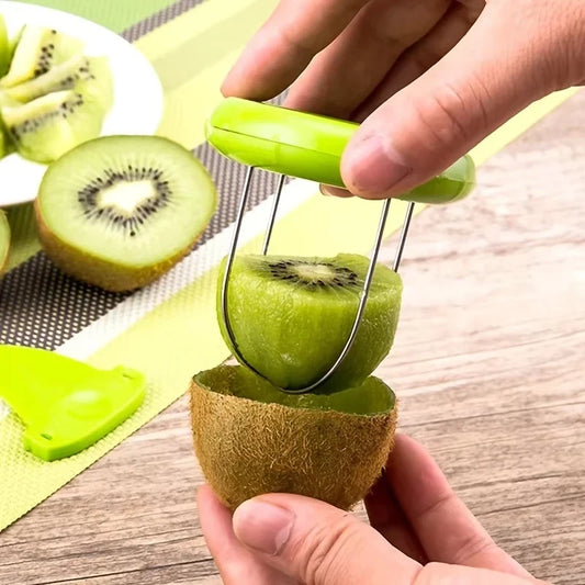 Quick Kiwi Cutter & Peeler — Ready in One Slice