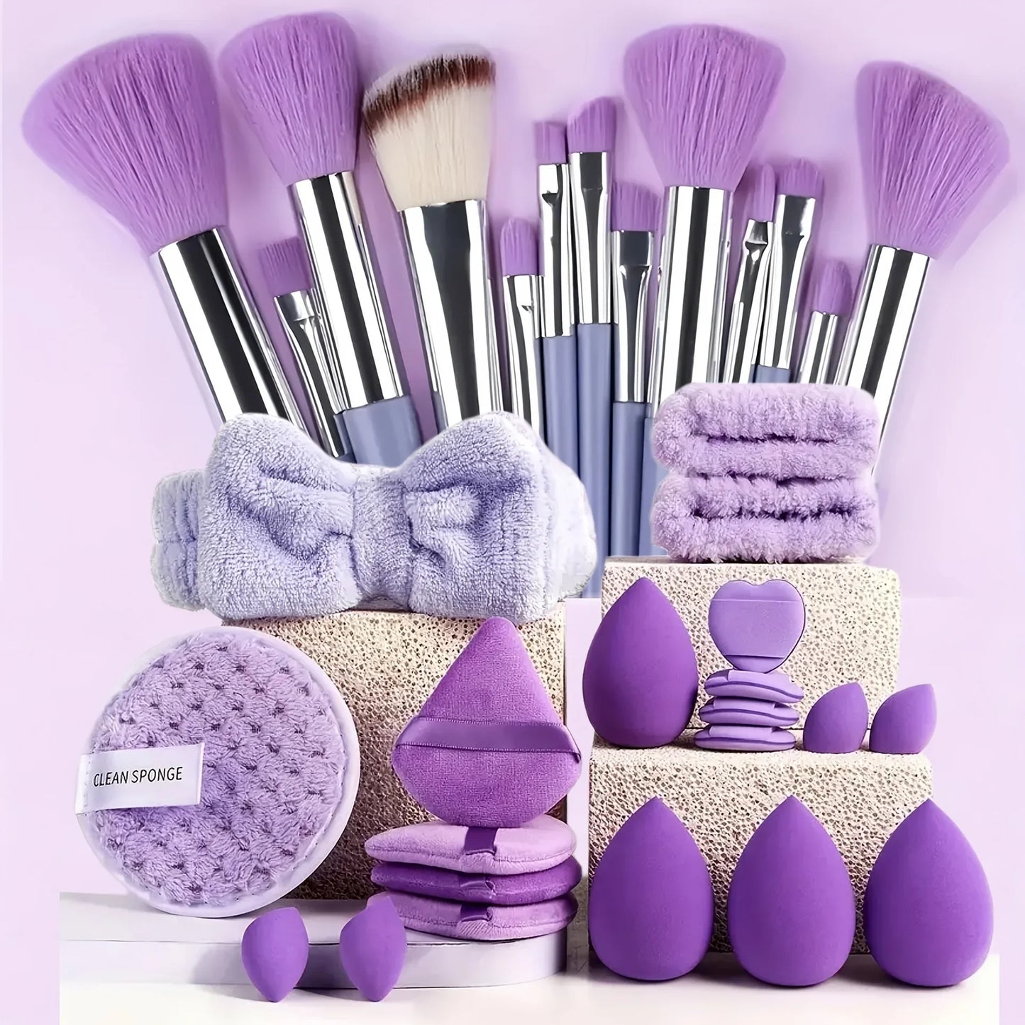 33-Piece Full Makeup Kit — Flawless Application & Easy Removal, All in One Set